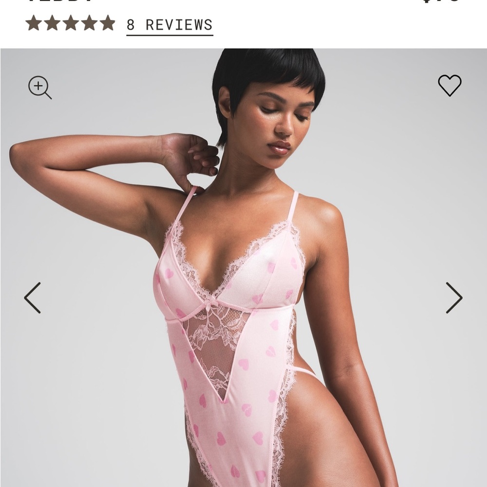 Heartbreaker SKIMS teddy BNWT